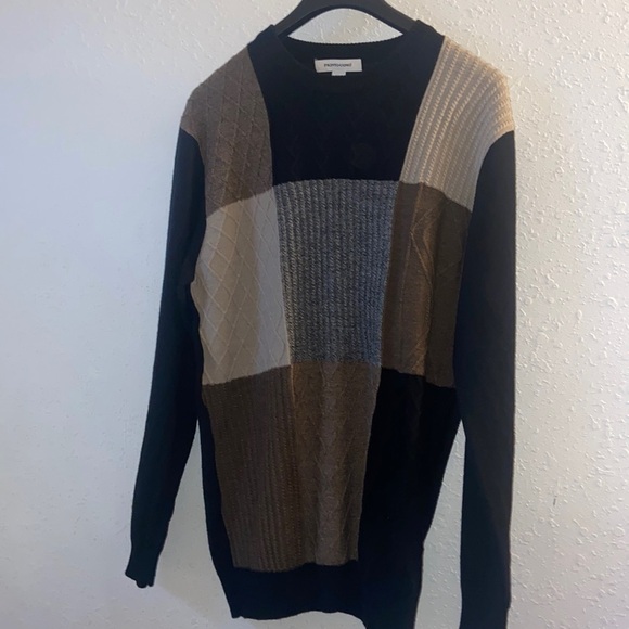 Men’s size XXL pronto-uomo color black sweater p6 - Picture 1 of 4